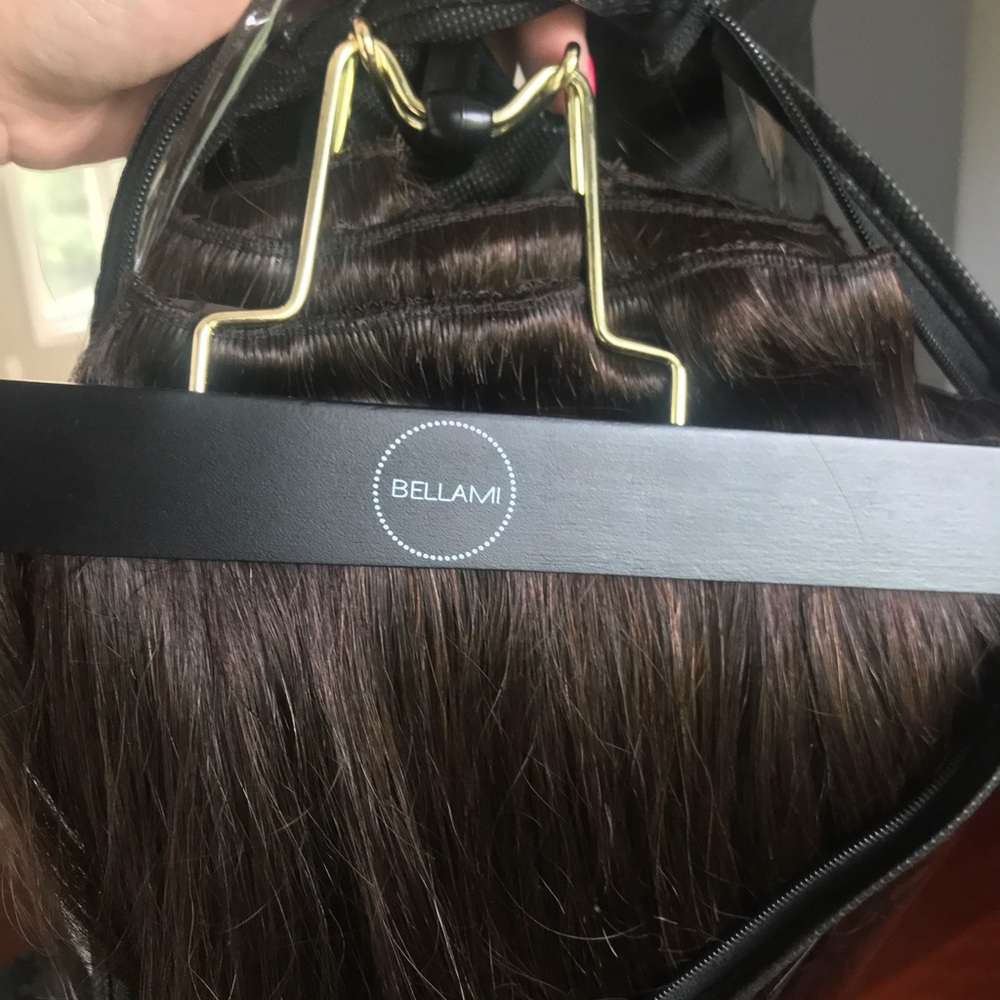 Bellami Mochachinco Brown 22” clip in extensions!
